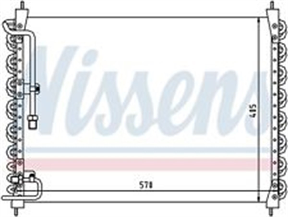  KLİMA RADYATÖRÜ 740/760/940/960