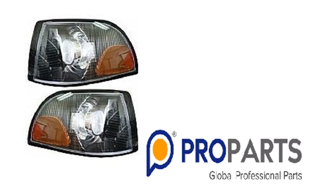  S40/V40 SİNYAL LAMBASI USA TİP SİYAH SET