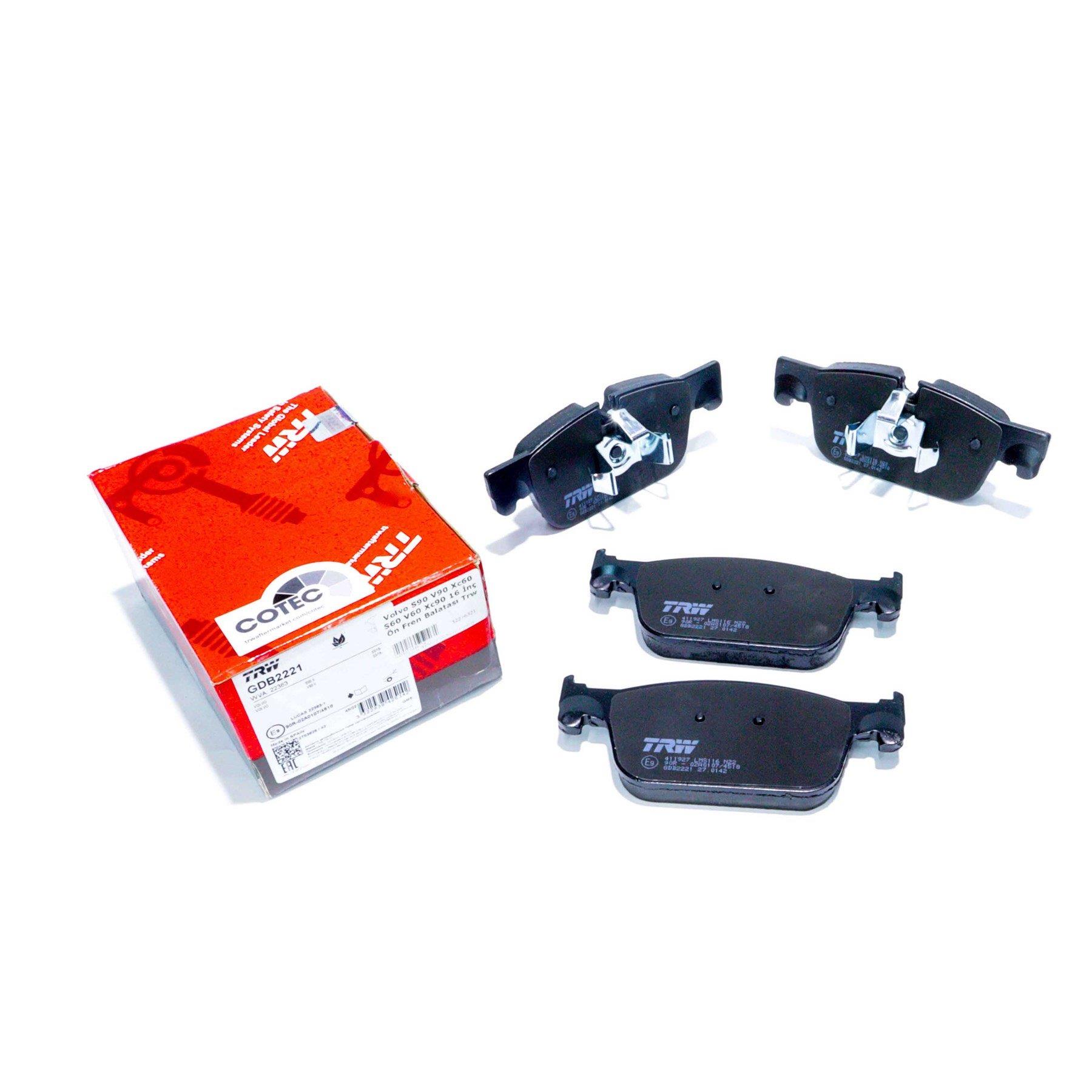 FREN BALATASI ÖN S90/V90/S60/V60/XC60