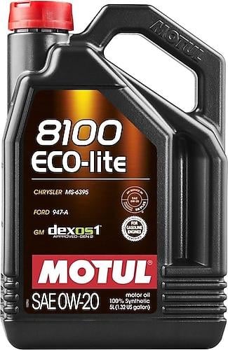 MOTUL 8100 ECO-LİTE 0W20 5 LİTRE