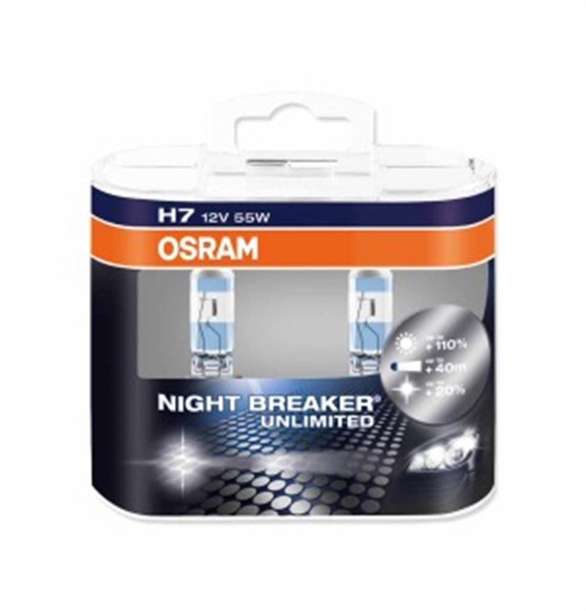 OSRAM HALOJEN FAR İÇİN %110 ARTIRIMLI H7 AMPUL TAKIMI