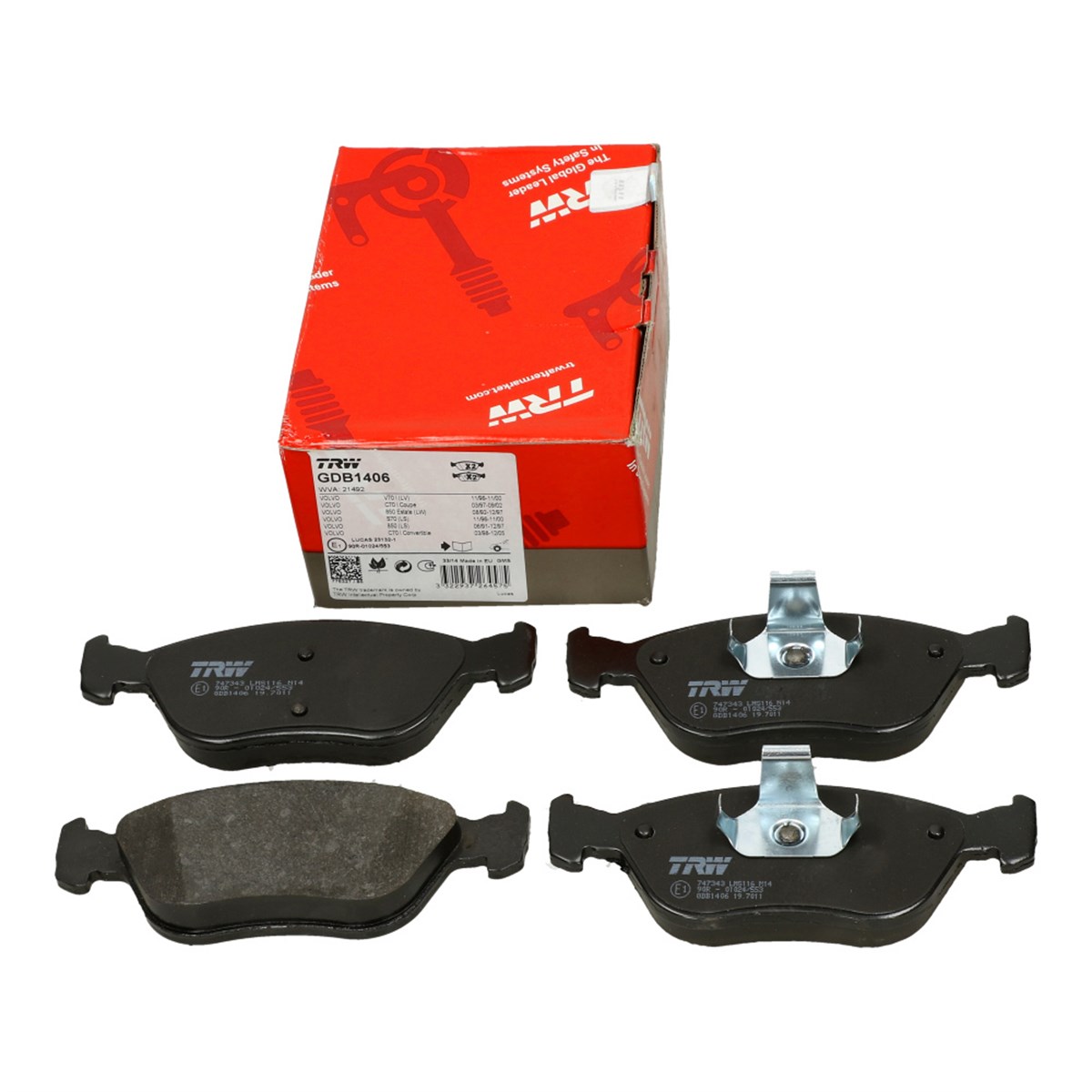 S70/V70/850/C70 ÖN BALATA KİTİ