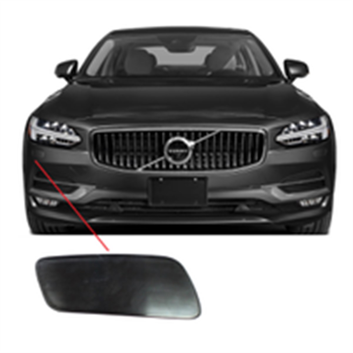 SAĞ FAR FISKİYE KAPAĞI S90 2017-