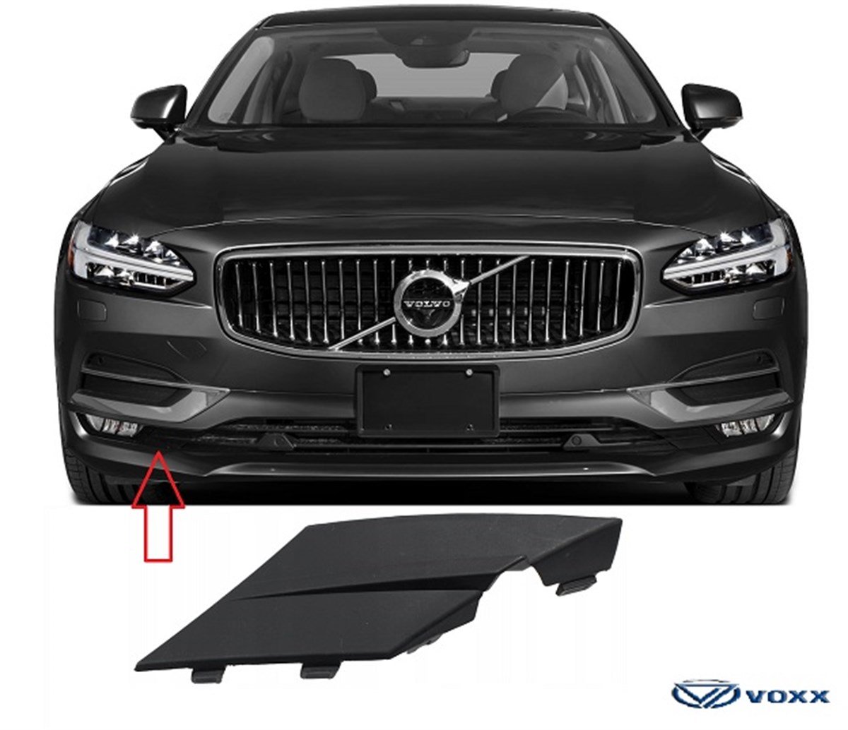 SİS KAPAĞI SAĞ S90/V90 2017-