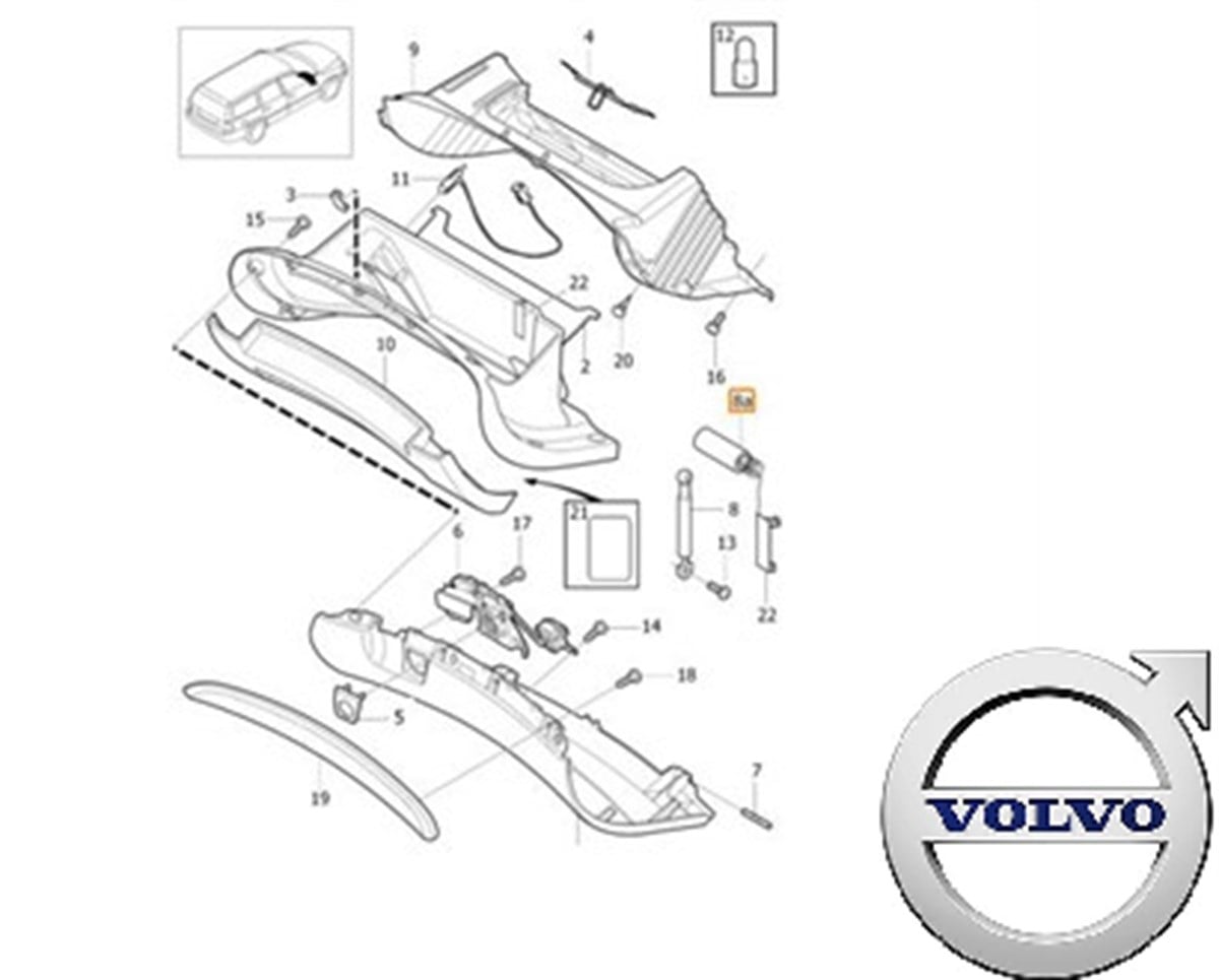 TORPİDO AMORTİSÖRÜ S60/V70 