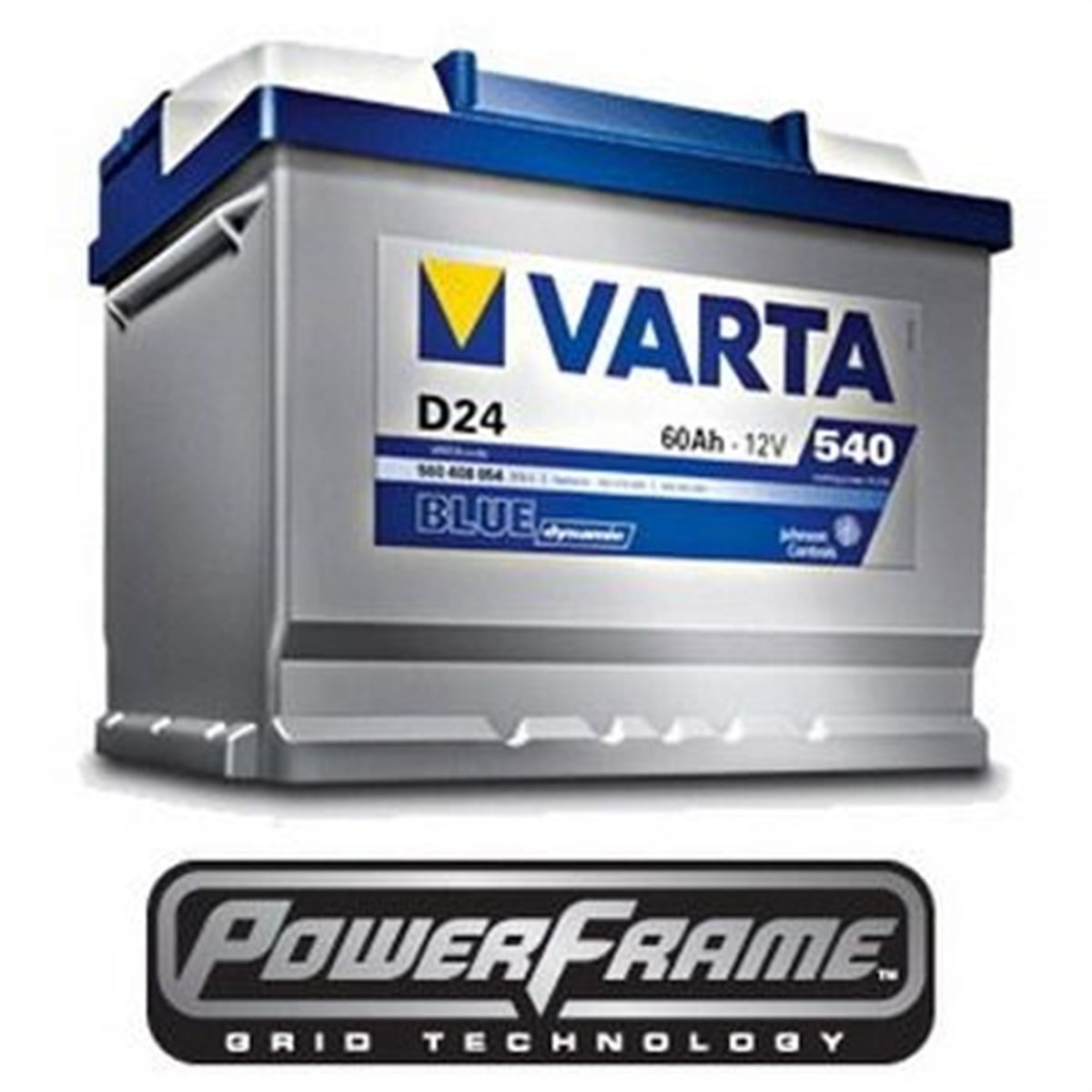 VARTA BLUE DYNAMIC D24 12V 60 AMPER (AH)  AKÜ (GARANTİLİ)