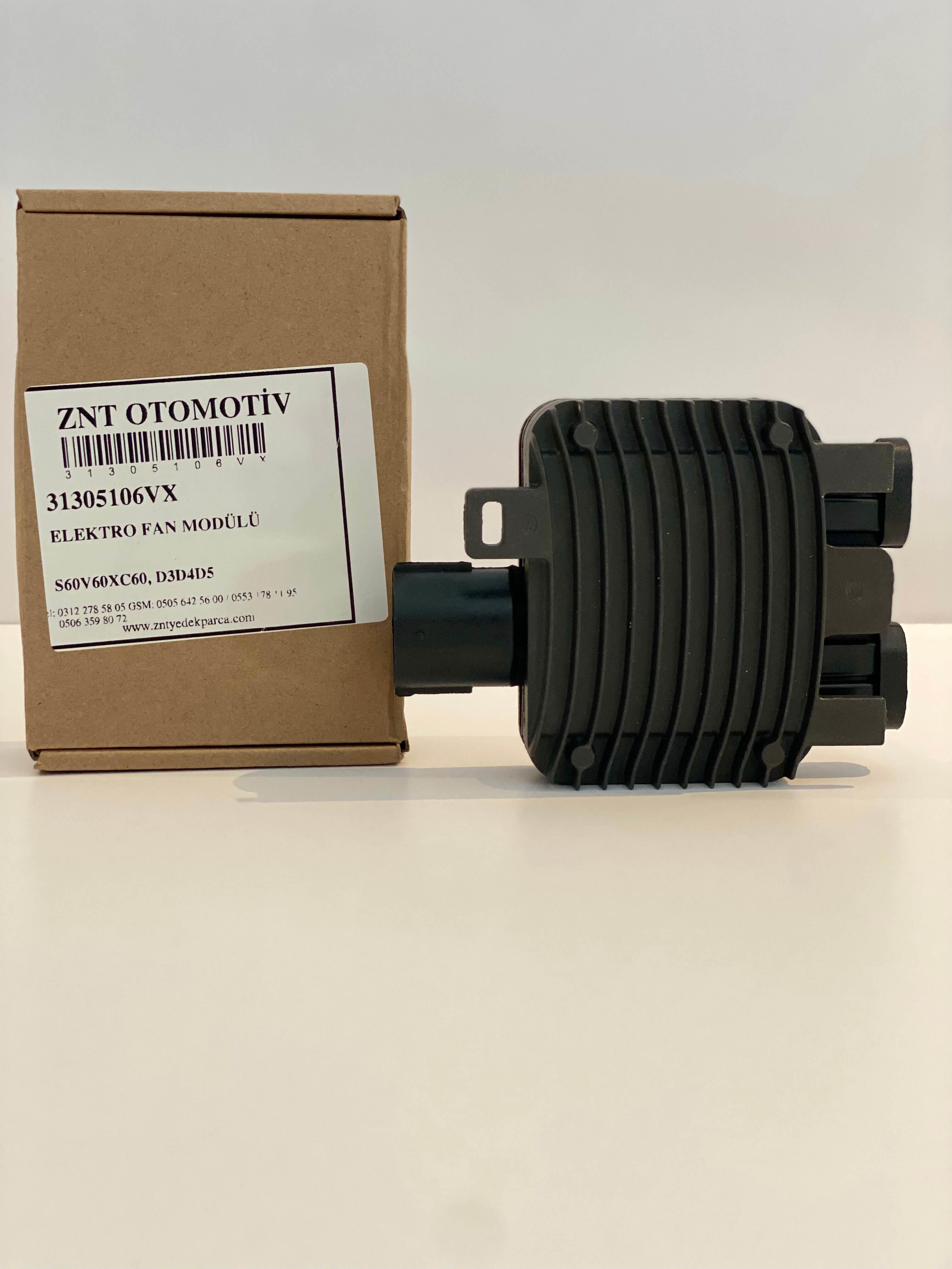 VOLVO 31305106 ELEKTRO FAN MODÜLÜ TEK FİŞLİ S60-V60-XC60 D3-D4-D5