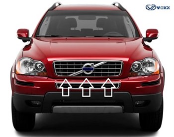 XC90 IZGARA ÖN PANJUR ŞASE NO CH 549677-  2003-2015
