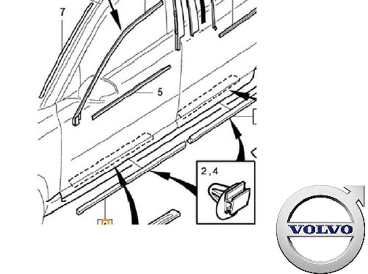   MARŞBİYEL KAPLAMASI ÖN SOL S80/V70