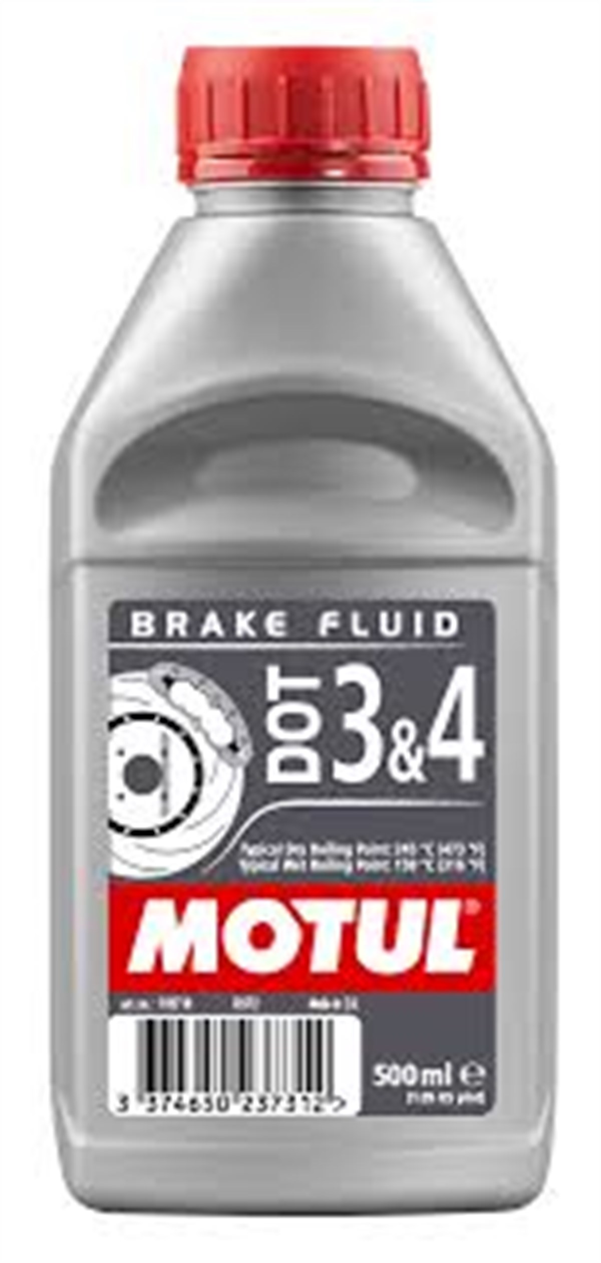 MOTUL DOT 3&4  0,50 LİTRE FREN HİDROLİK YAĞI