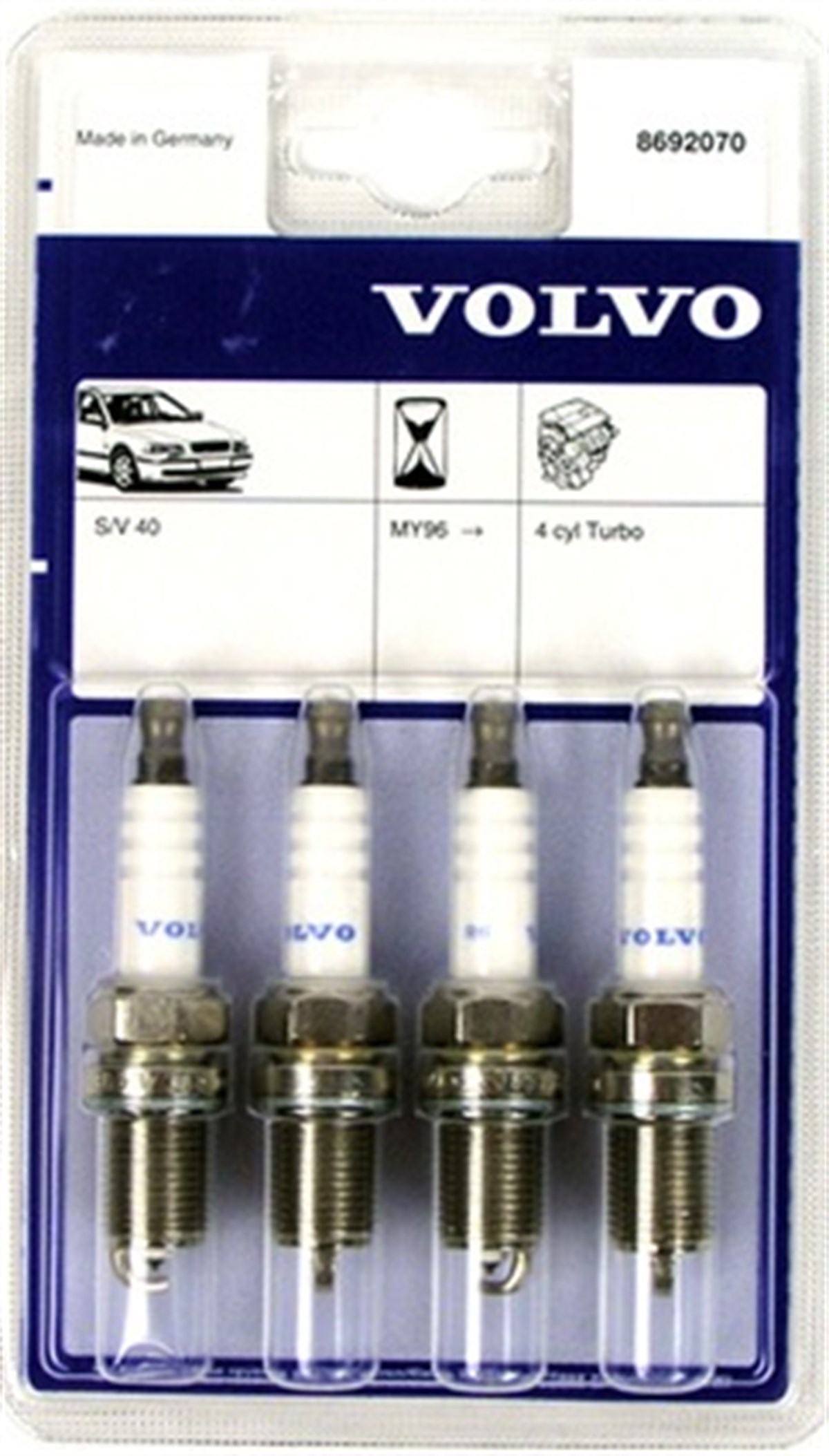 BUJİ TAKIMI TURBOLU ARAÇLAR İÇİN S40 / V40 