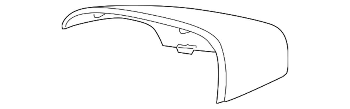 S40/S60/S80/V50/V70/C30/C70 AYNA KAPAĞI SOL