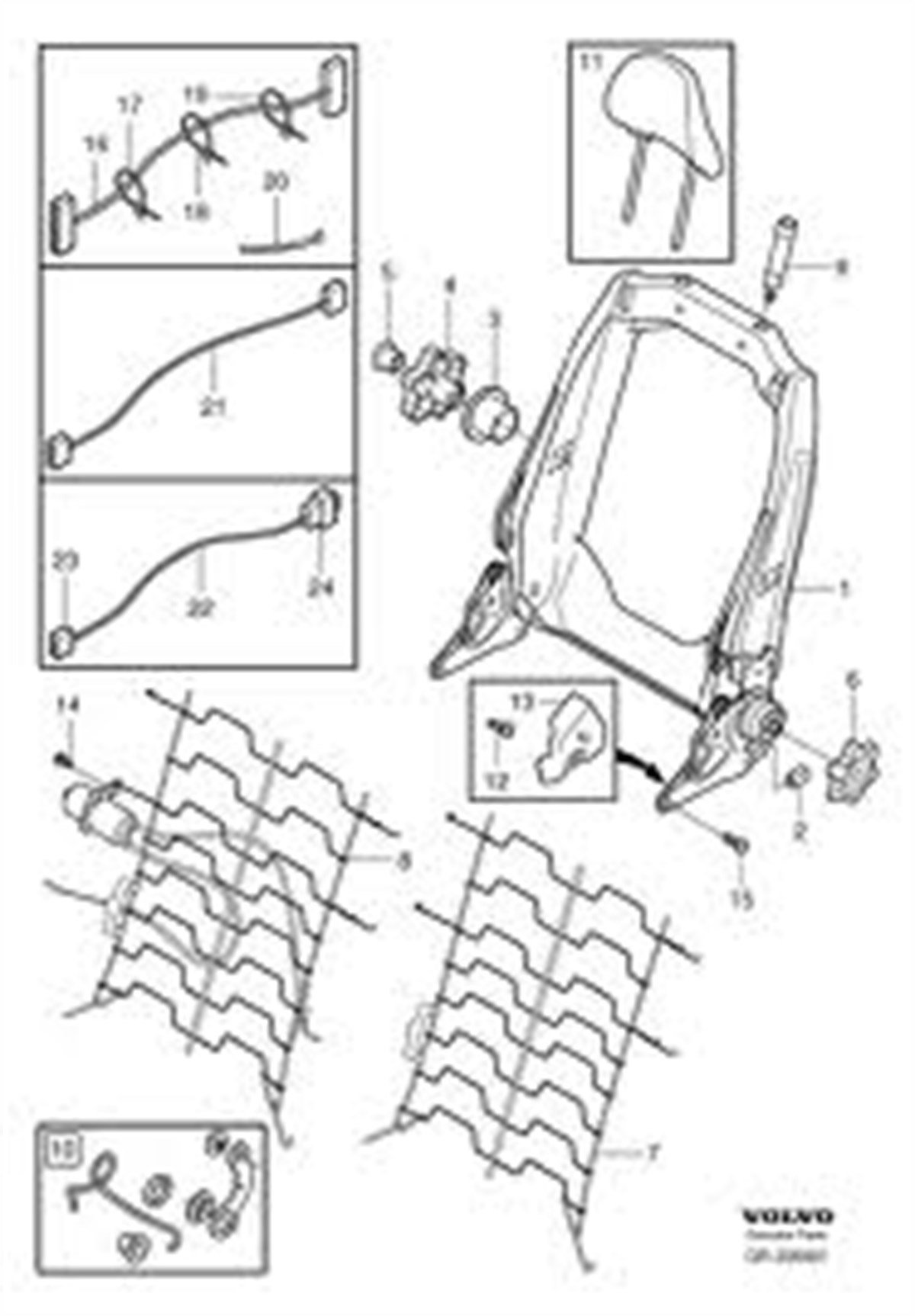 S60 / S80 / XC70 / XC90 KNOB