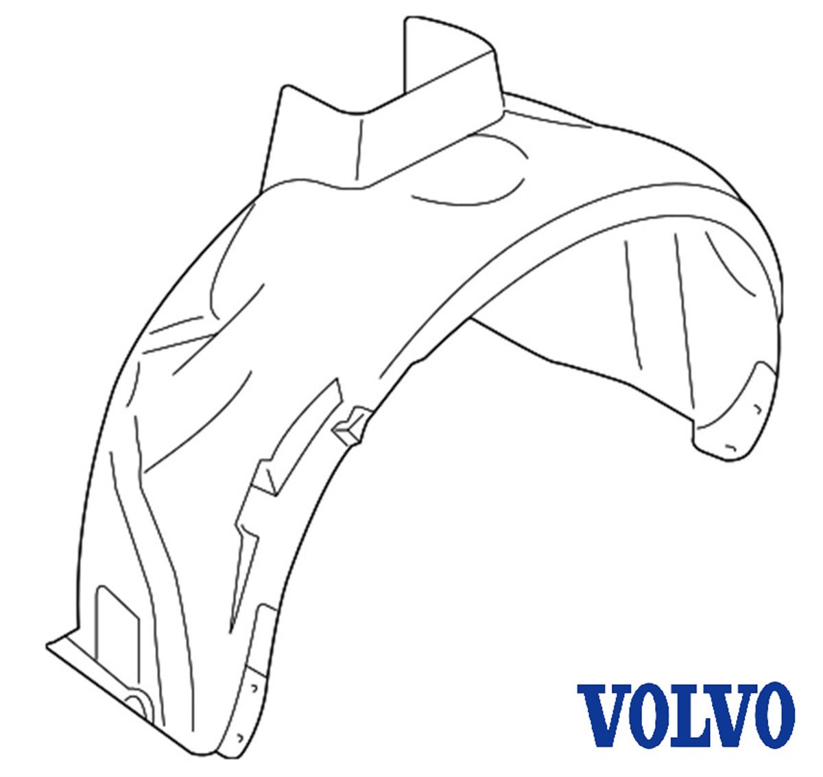 TEKERLEK KEMERİ KAPLAMASI (SOL,ÖN) XC60/