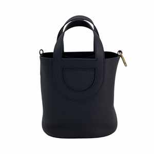  Hermes Clemence Swift Leather Gold Hardware Noir In The Loop 18 HERMES  