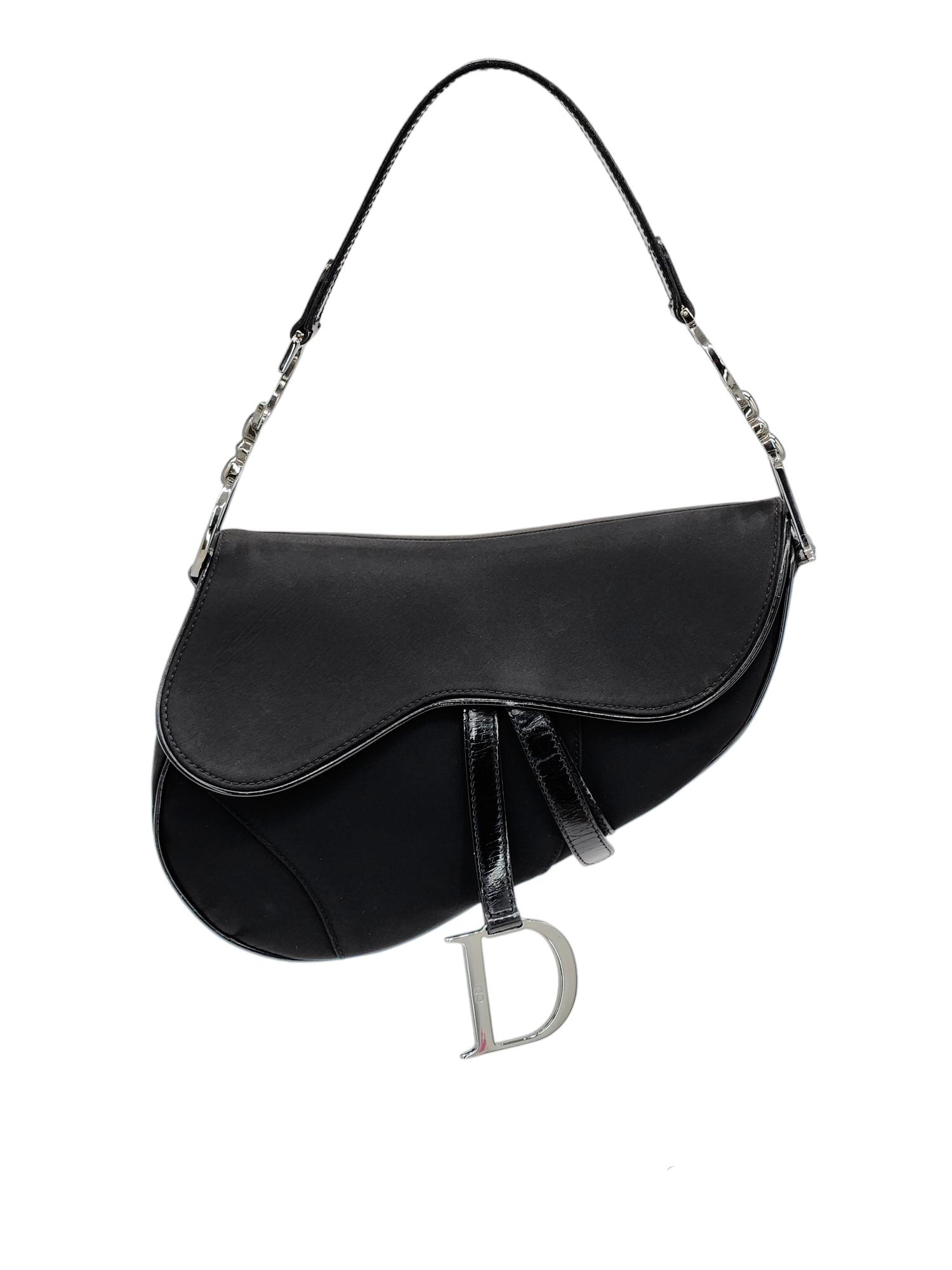 Saddle bag dior white new arrivals