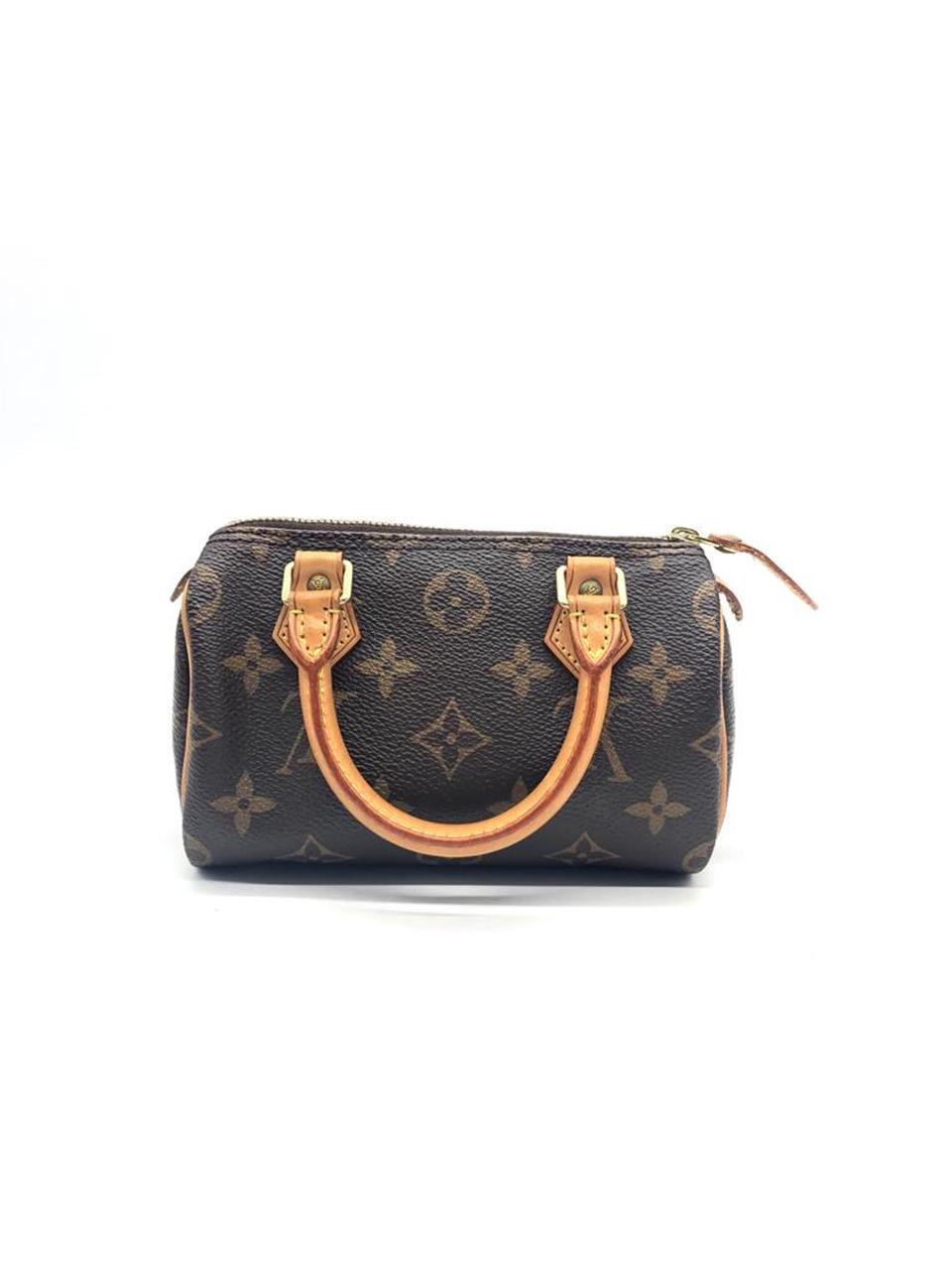 Louis Vuitton Monogram Speedy HL Mini Crossbody Handbag Deluxe Seconds'ta