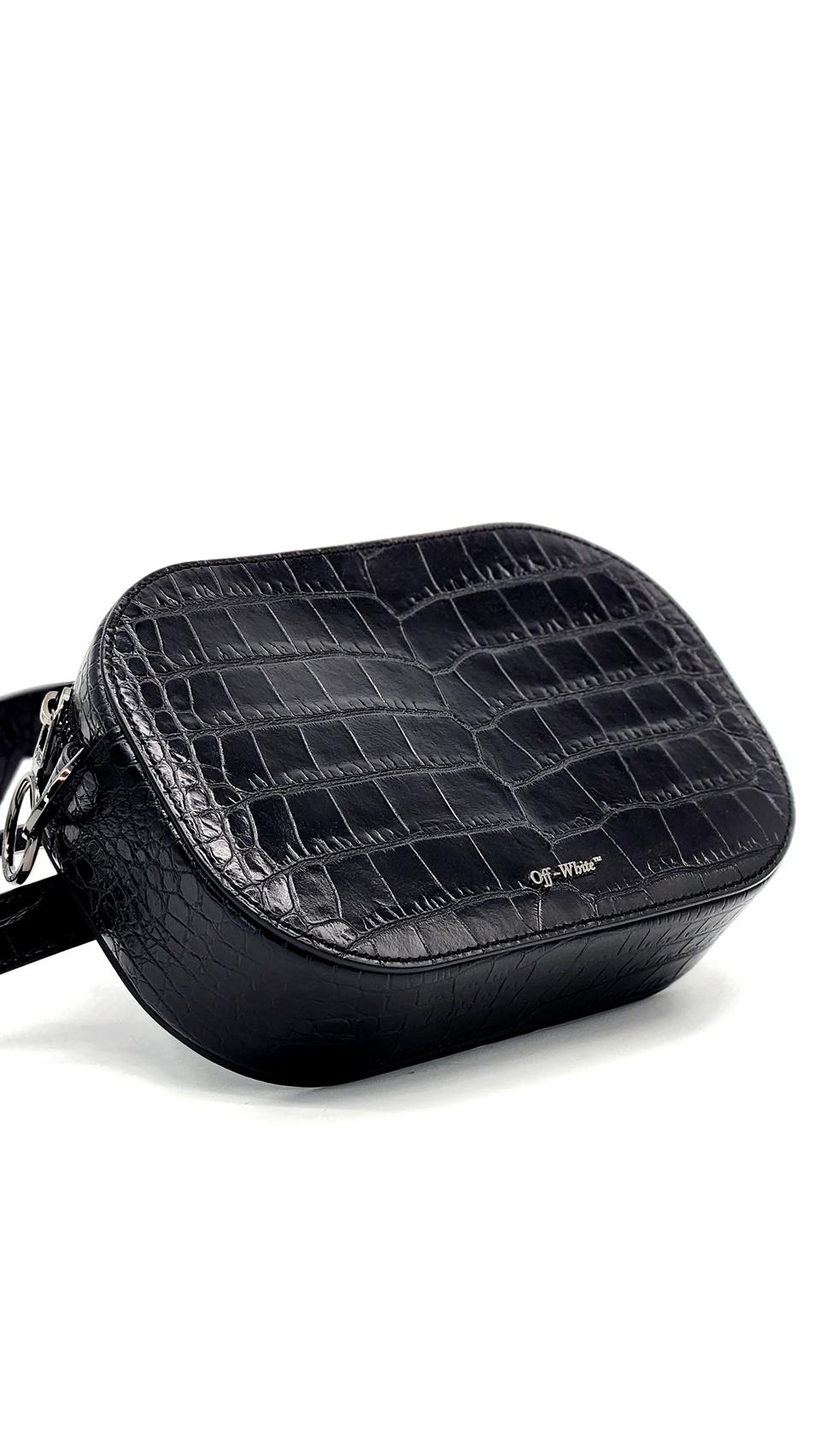 Off White Black Croc Belt Bag Fiyat