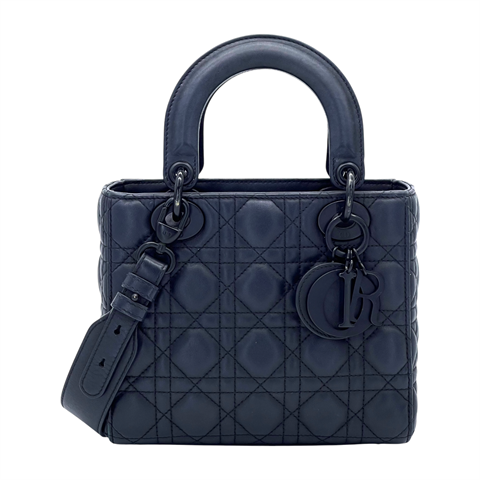 Lady dior navy blue shop