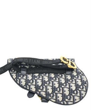 Christian Dior Blue Jacquard Saddle Belt Bag Fiyat