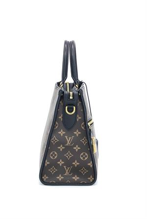 LOUIS VUITTON Monogram Popincourt MM Black 233770