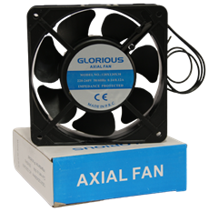Metal Kare Fan 120x120 