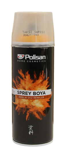 Polisan Sarı Sprey Boya (Taksi Sarısı)