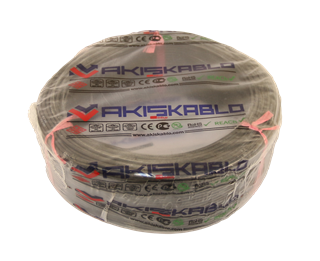 Kablo NYAF Akış Bakır Kahve 0.75 mm2 (100 Mt)