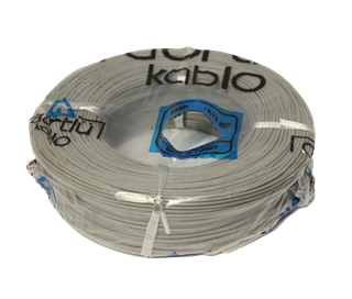 Kablo NYAF Dörtlü CCA Gri 0.75 mm2 (200 Mt)