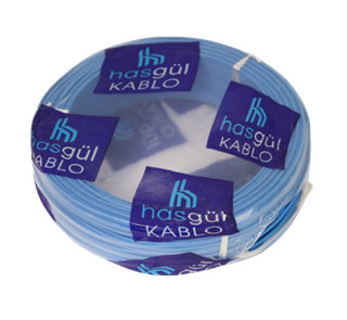 Kablo NYAF Hasgül CCA Mavi 0.75 mm2 (100 Mt)