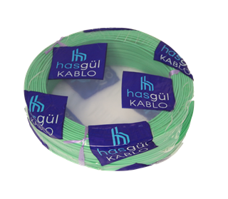 Kablo NYAF Hasgül CCA Yeşil 0.75 mm2 (100 Mt)