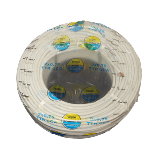 Kablo TTR Yeşim CCA 2x0.75mm (100 Mt)
