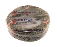 Kablo NYAF Akış Bakır Kahve 0.75 mm2 (100 Mt)