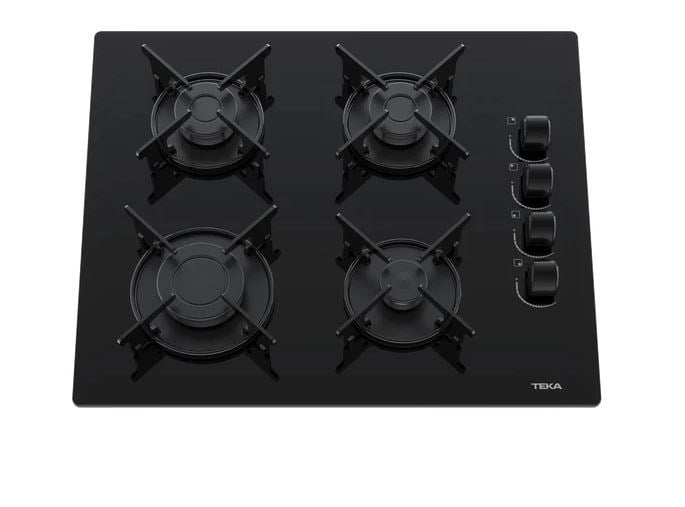 Teka Gbe 64002 Kbc Bk Krıstal Cam Gazlı Ocak 4 Gözlü