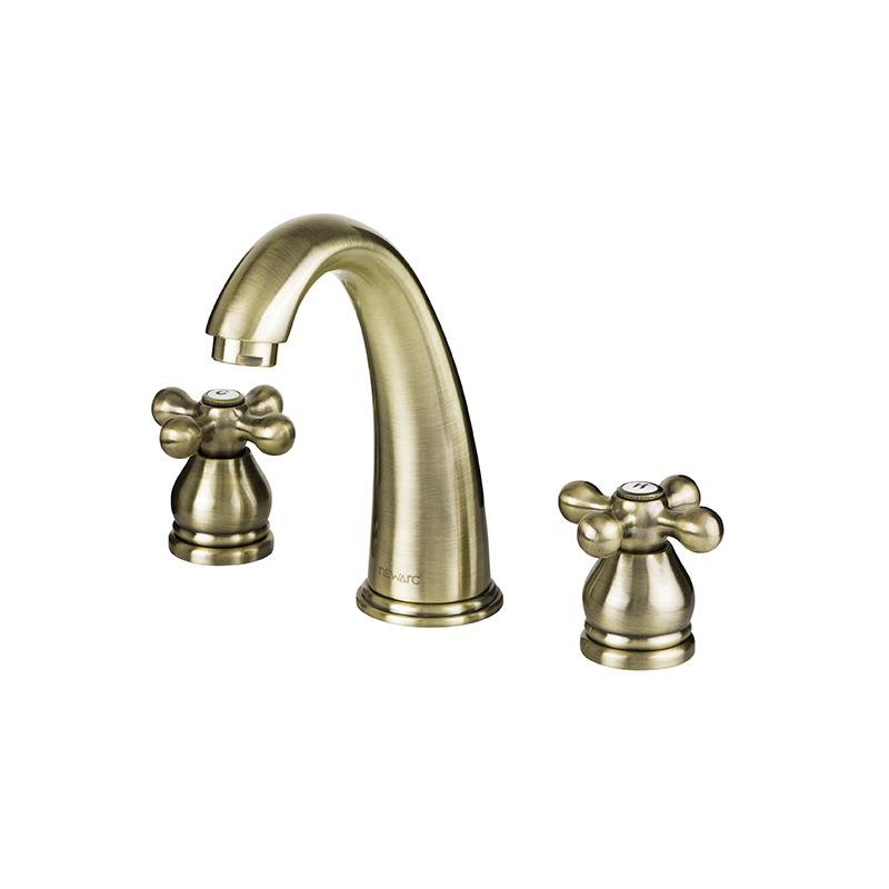 Nostalgıc 3 Delıklı Lavabo Bataryası  - Bronz 290565