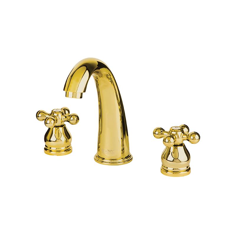 Nostalgıc 3 Delıklı Lavabo Bataryası - Altın 290661