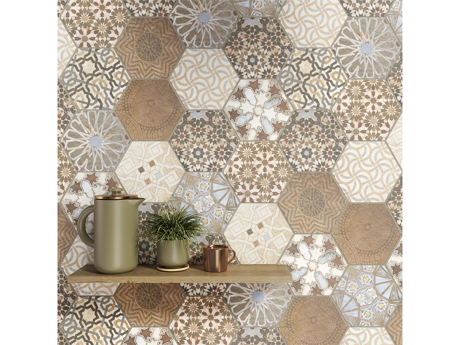 17,5*20 Gs-A3005 Herıtage Dekor