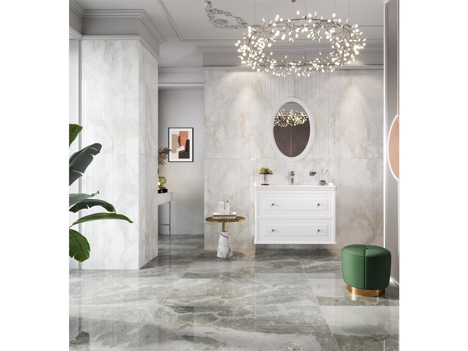 60*120 R Rp-2234r Lorıent Lıne Dekor Beyaz