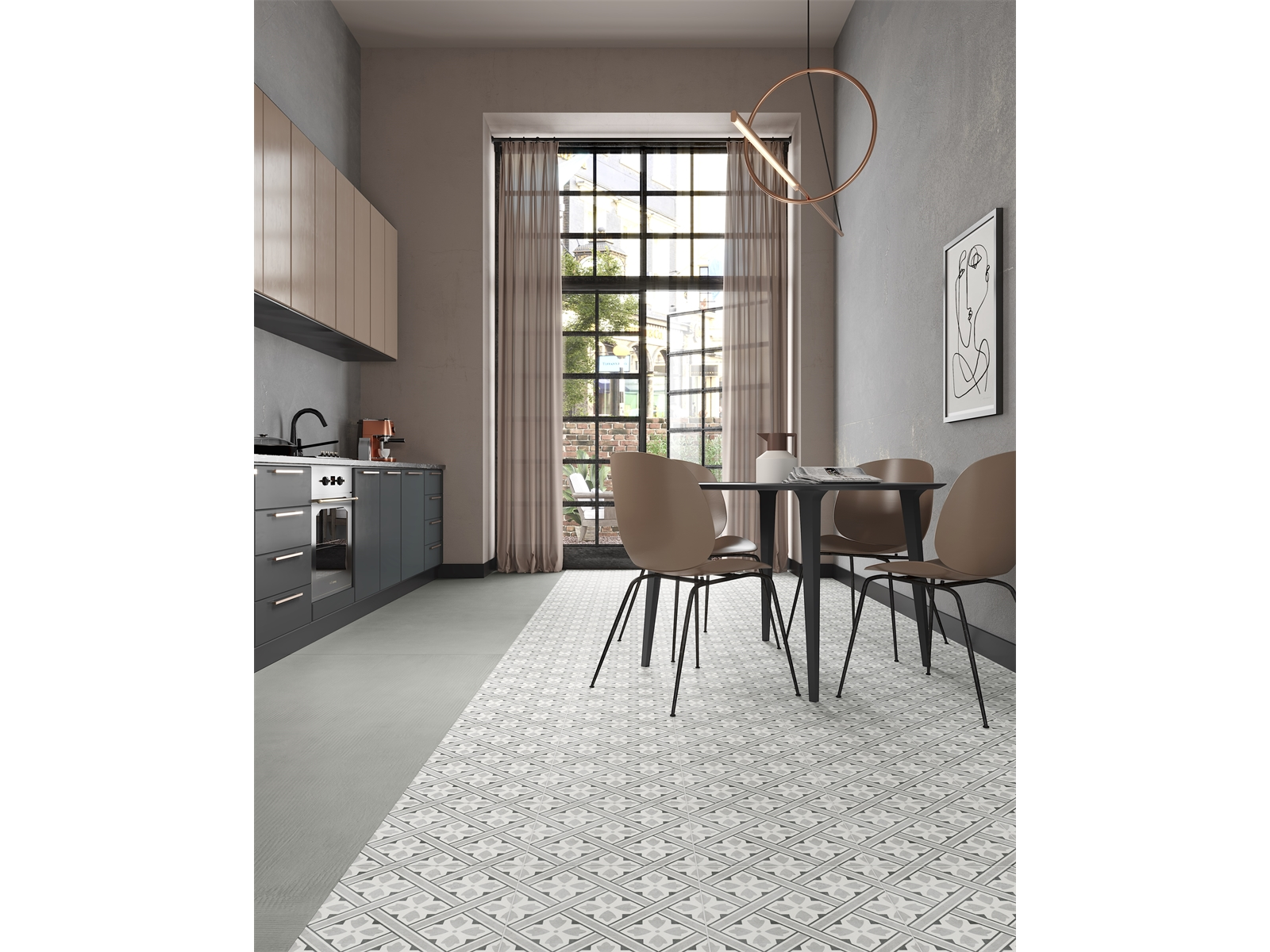 33*33 Gs-D4875 Ornament Geo Grı 310100904575