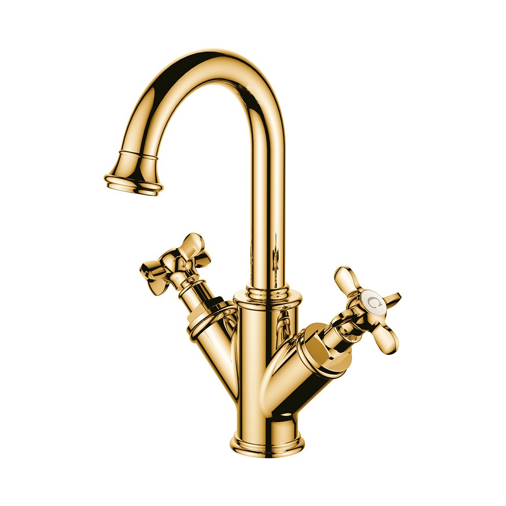 Kale Victorian Lavabo Bataryası Gold 