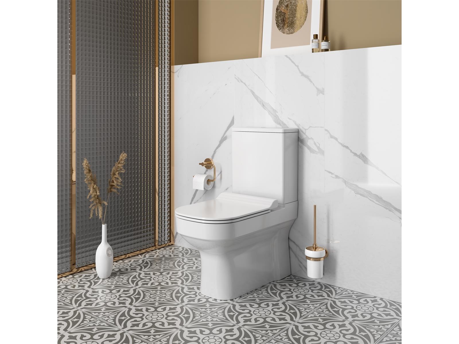 Kale Loft Smart Dvs Klozet Taharet Delıklı+ Alttan Çıkıslı Rezervuar+ Ultra Slım Smartkapak 610100100634
