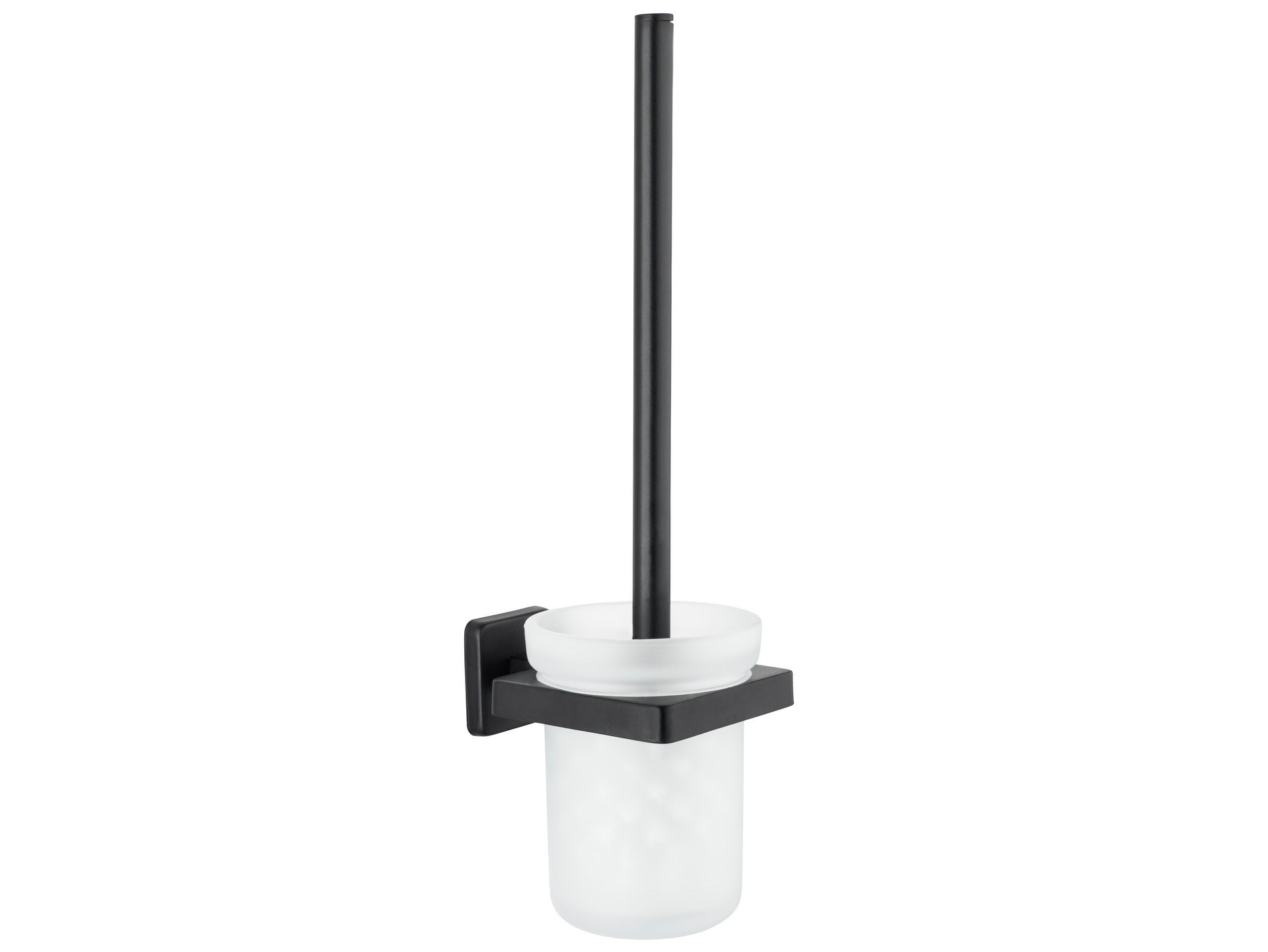 Kare Klozet Fırçası Mat Sıyah 71718-2m 71718-2M