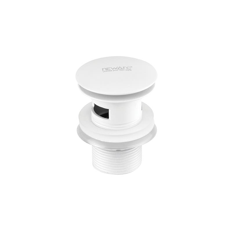 Newarc Sıfon Takımları Basmalı Delıklı Üst Takım Sıfon Beyaz 740773w 740773W