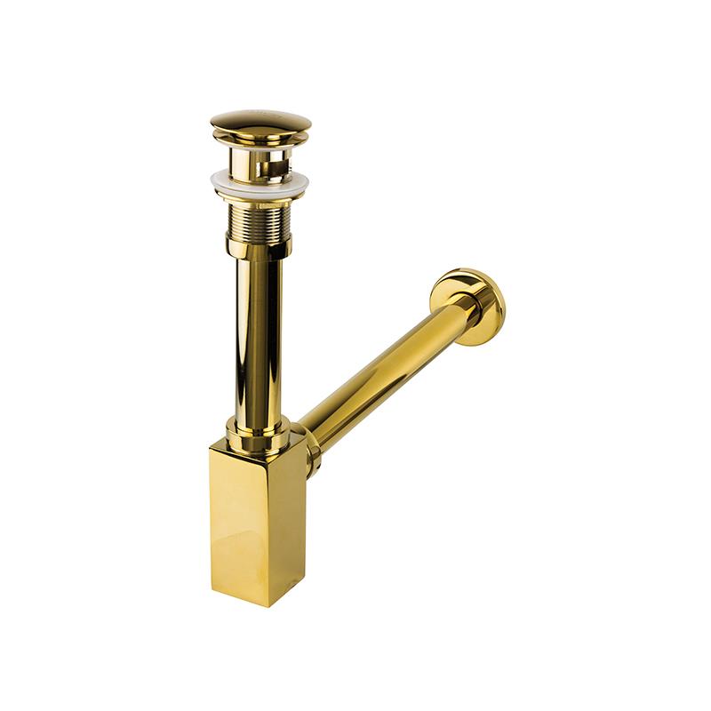 Altın - Corner Lavabo Sıfonu Basmalı Delıklı 760523g 760523G