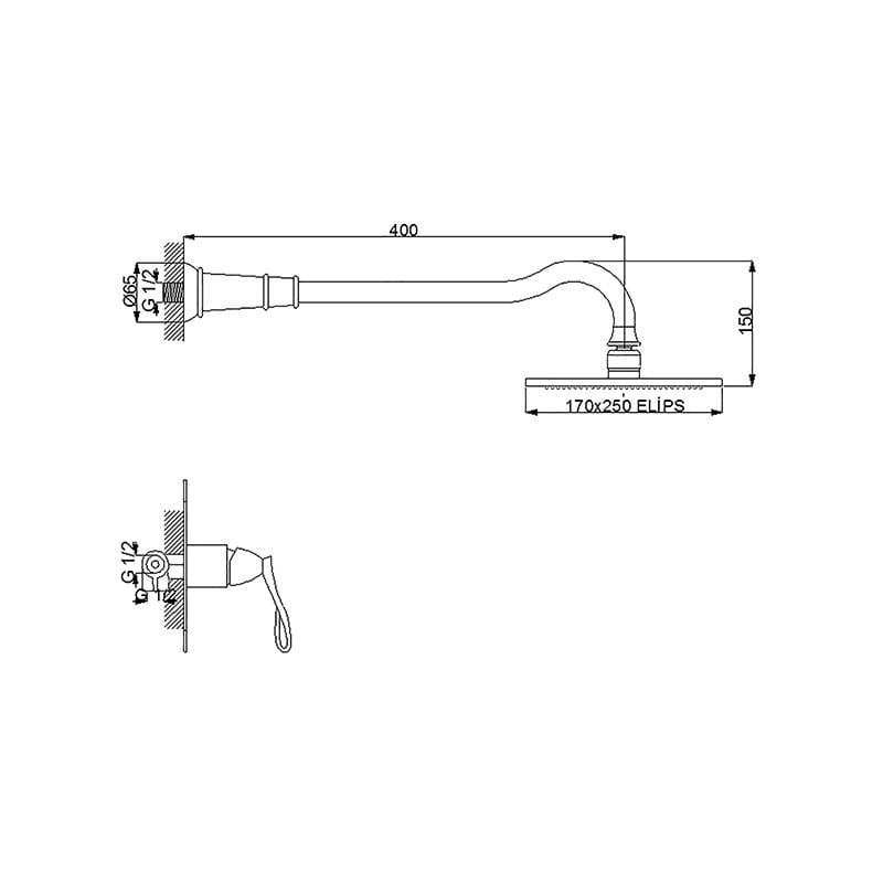 Newarc Golden Ankastre Dus Bataryası - Altın 951121