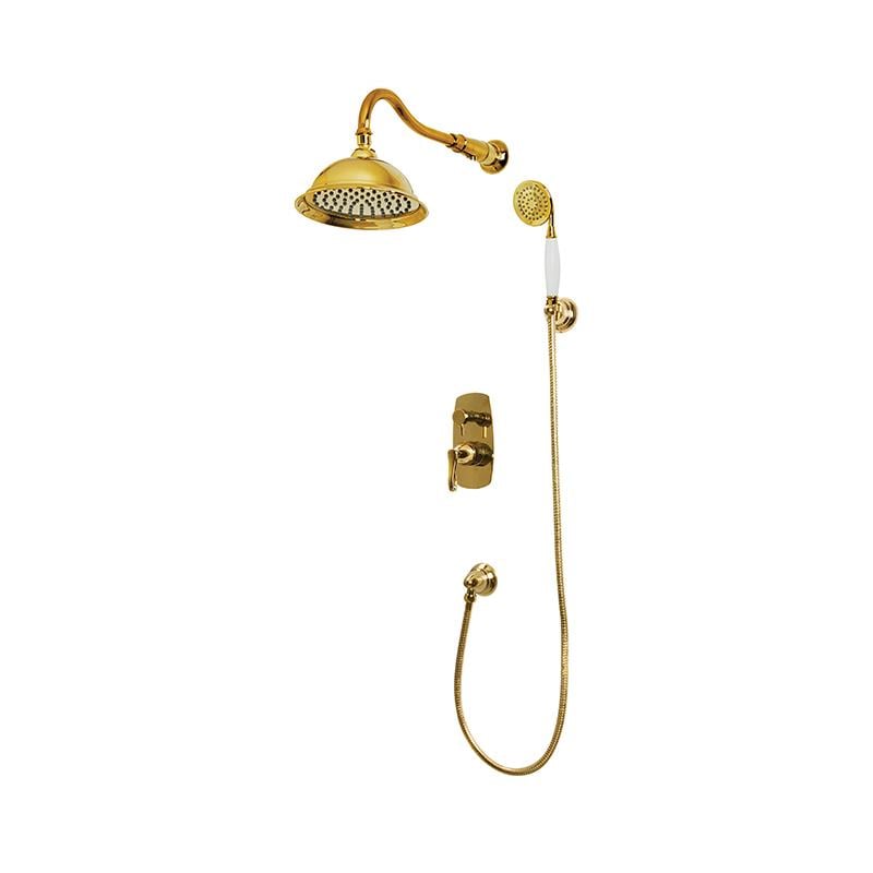 Newarc Golden Ankastre Banyo Bataryası - Altın 951131