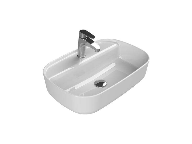 Cerastyle Turkuaz Aqua Tezgah Üstü Lavabo