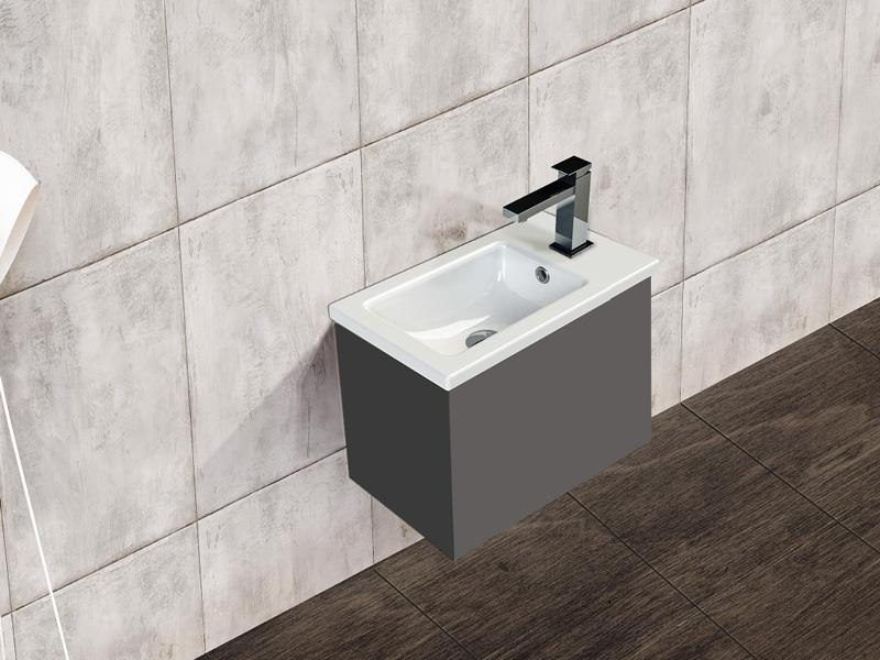 Cerastyle Turkuaz Mini Tezgah Üstü Lavabo 24*42 Cm