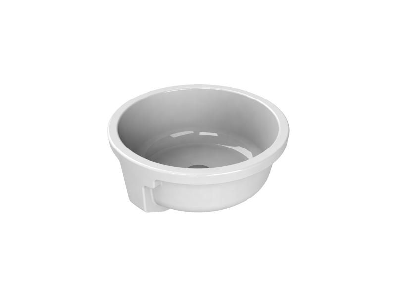 Cerastyle Turkuaz Suit 38 Cm Tezgahaltı Lavabo 070600