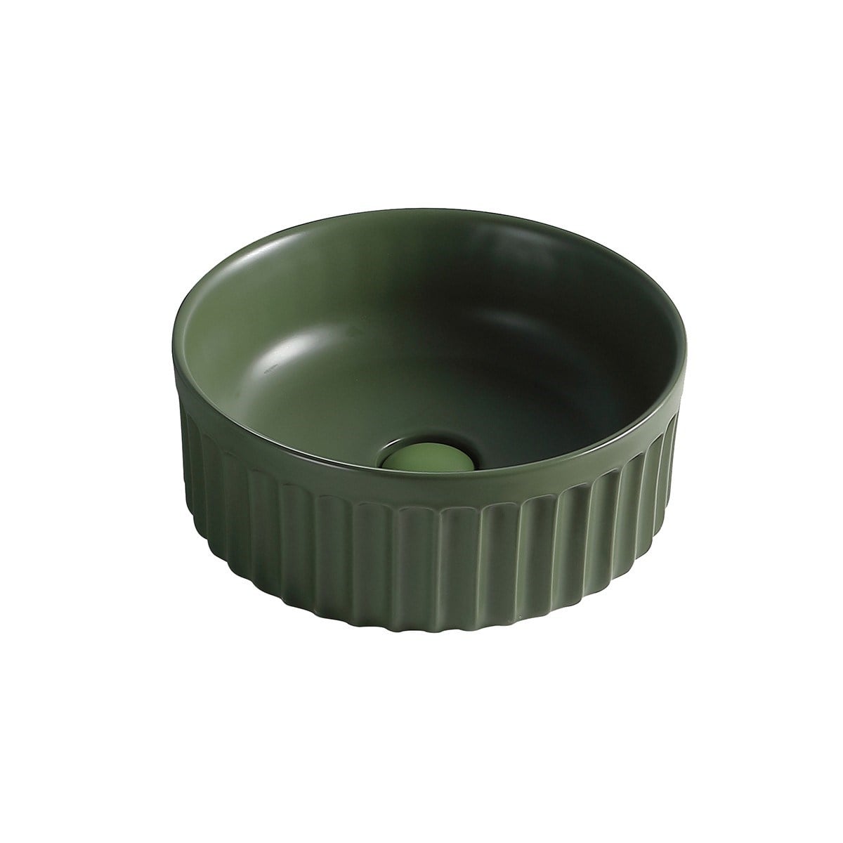 EY-4715MY Mat Yeşil Tezgah Üstü Lavabo